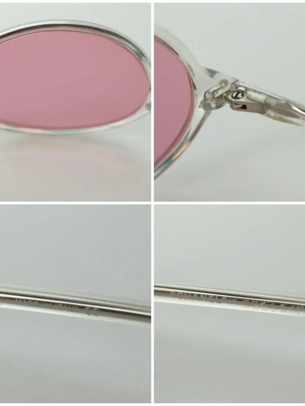 CHANEL COCO Mark Sunglasses plastic Clear 5044-B CC Auth YKZ1409M